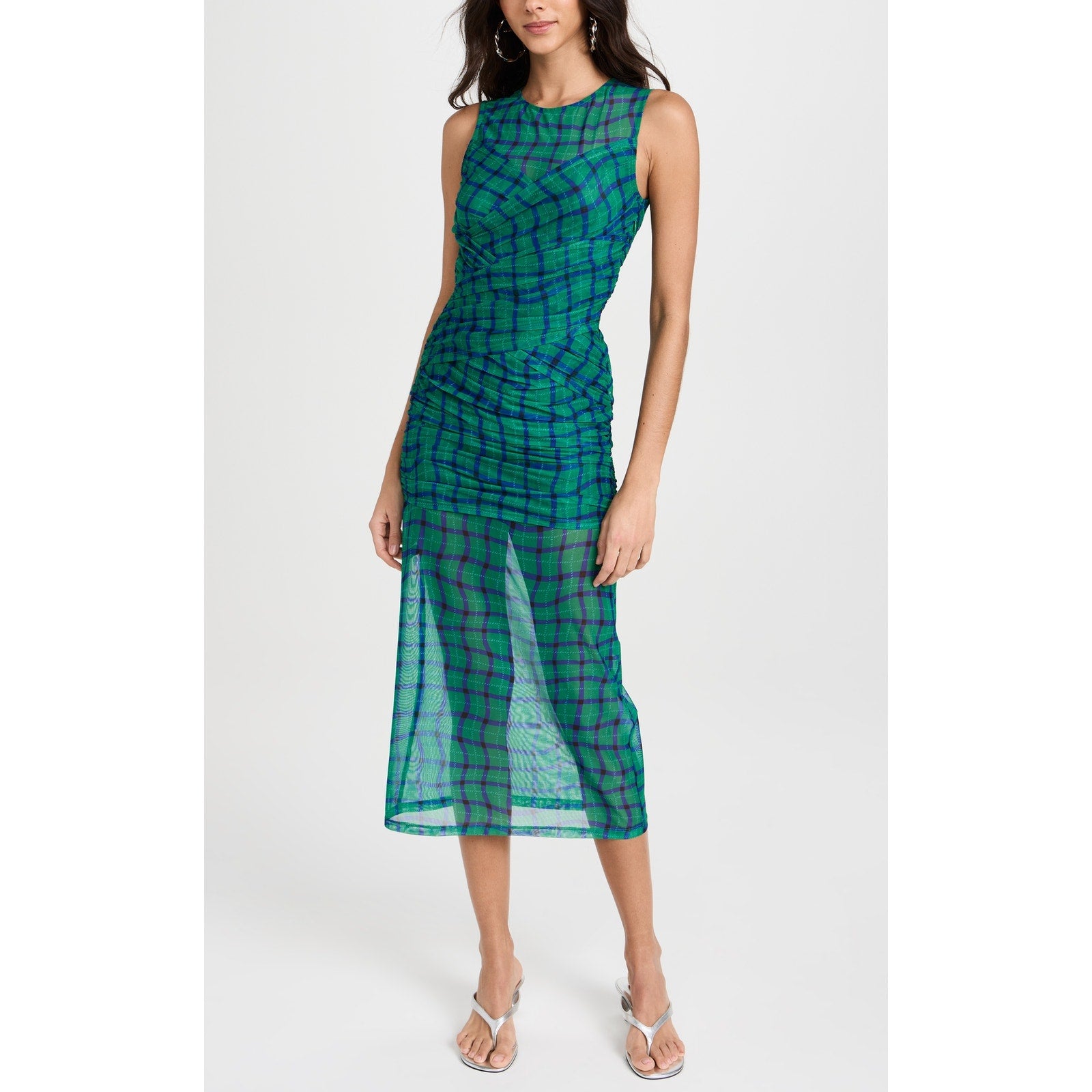 Simon Miller 'Kinny' Green Polyester Dress Size S