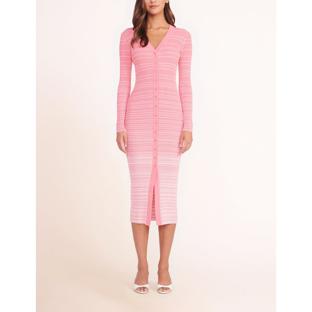 Staud 'Shoko' Pink Viscose Sweater Size XS