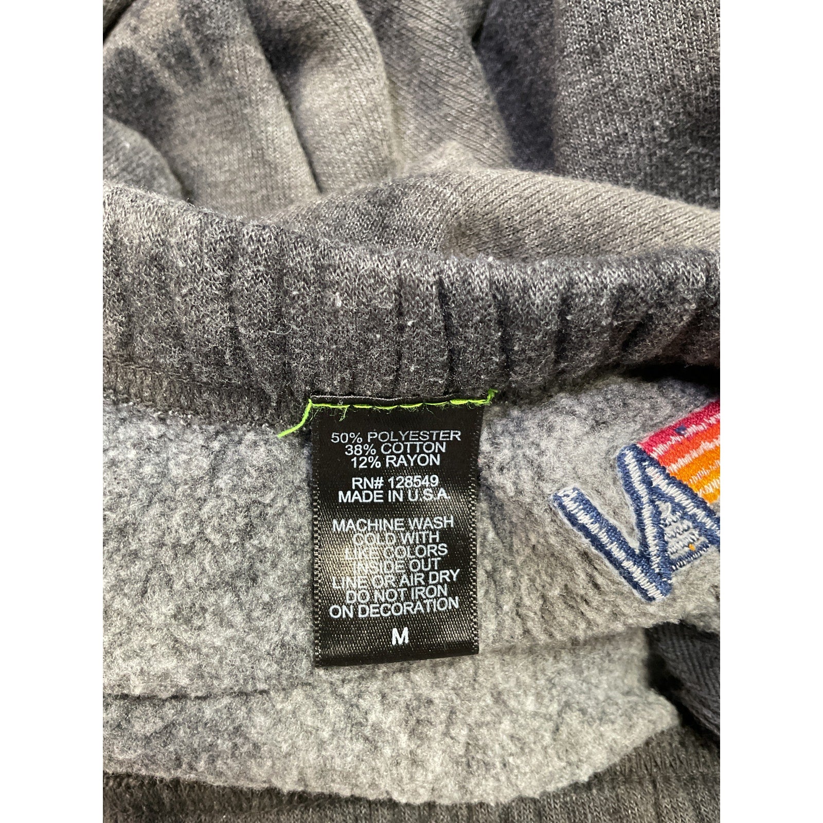 Aviator Nation 'Hand Dyed' Grey Polyester Sweatpants Size M