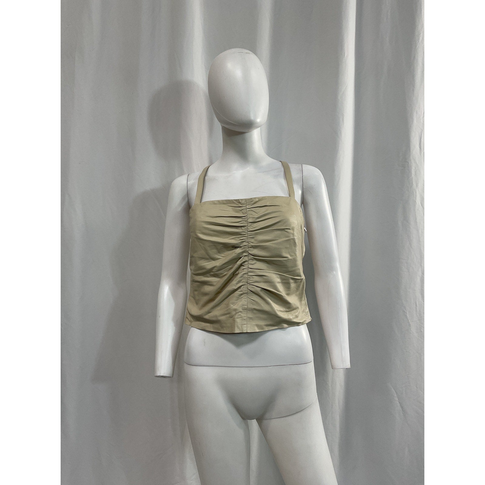 Iro Sleeveless Tan Sleeveless Top Size 4