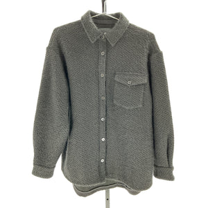 Anine Bing 'Sloan' Black Acrylic Jacket Size XS