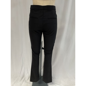Helmut Lang 'Vented' Black Bootcut Pants Size 6