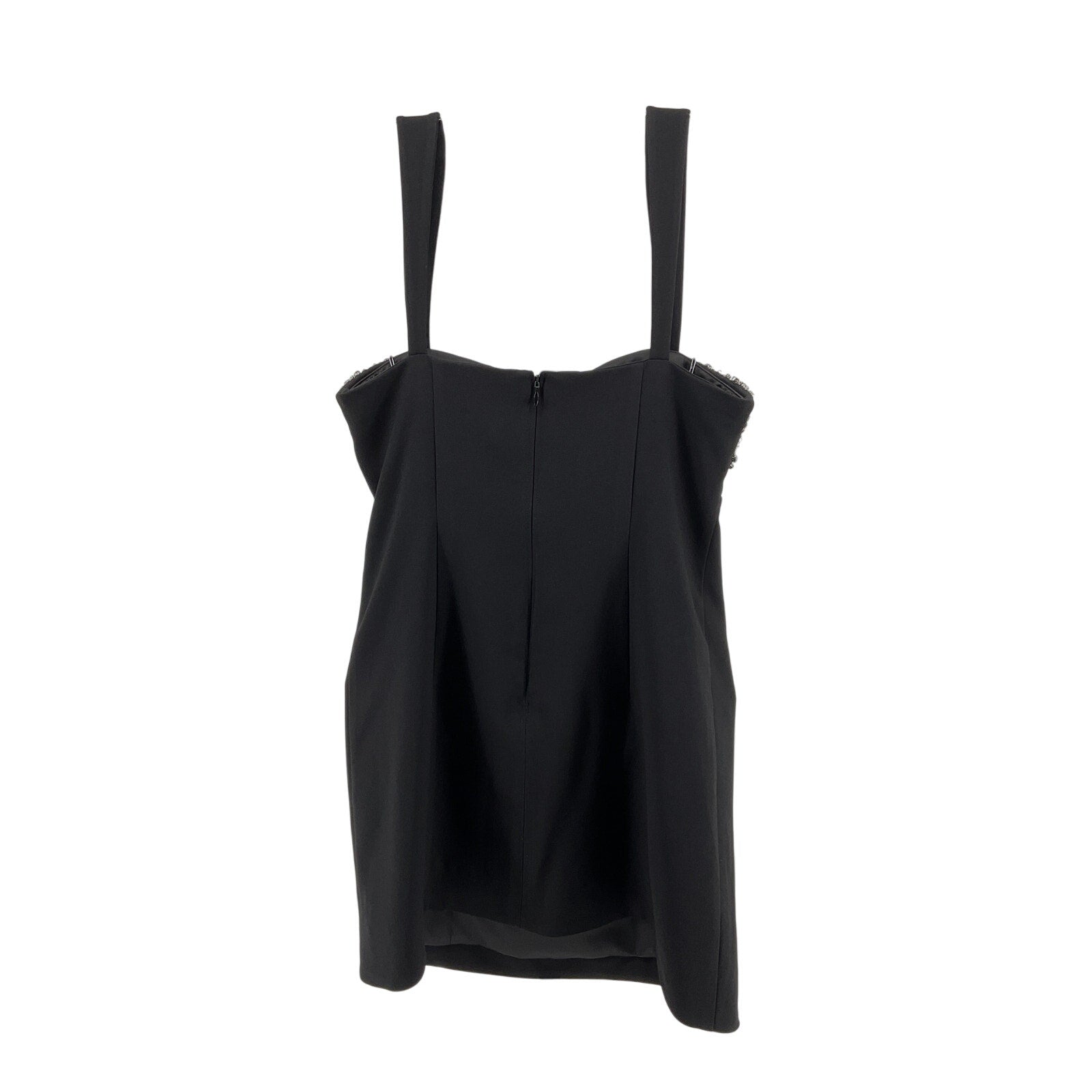 Simkhai 'Lenny' Black Acetate Mini Dress Size 6