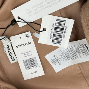 Simkhai Belted Tan Romina Jacket Size 6