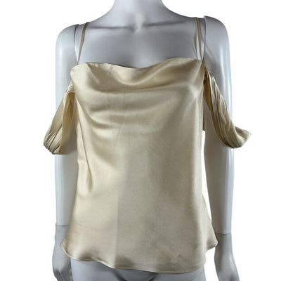 L'Agence Silky Ivory Ellington Camisole Size M