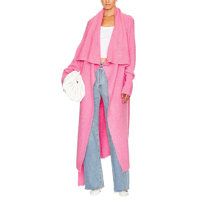 Ser.o.ya Boucle Pink Rue Cardigan Size S