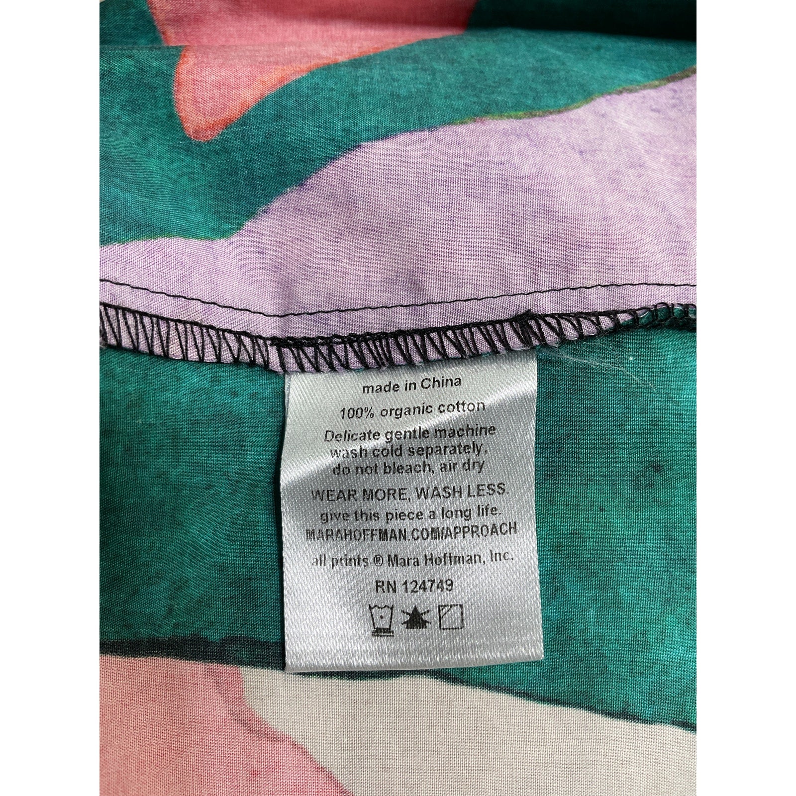 Mara Hoffman 'Lolita' Pink Cotton Dress Size S