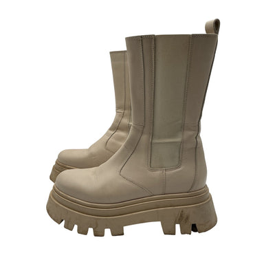Alohas Chunky Cream All Rounder Boots Size 39 EU / 9 US