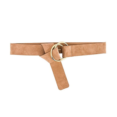 B-Low The Belt Suede Beige Tumble Belt Size S / M