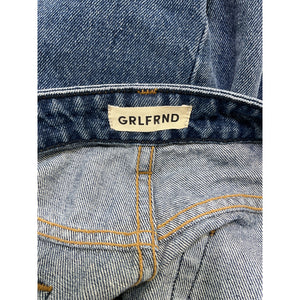 Grlfrnd Classic Los Feliz Melanie High Rise Bootcut Denim Jeans Size 32
