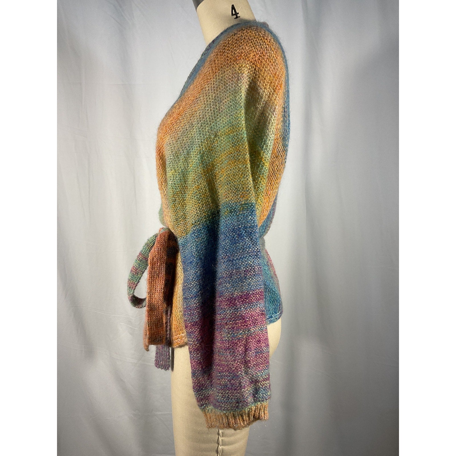 Mes Demoiselles 'Revival' Pink Knit Kimono Size 0