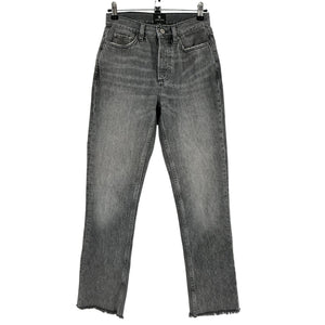 Anine Bing Classic Gray Bruno Denim Jeans Size 24