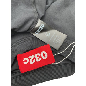 032c Fitted Black Sos Graphic Longsleeve T-Shirt Size XS