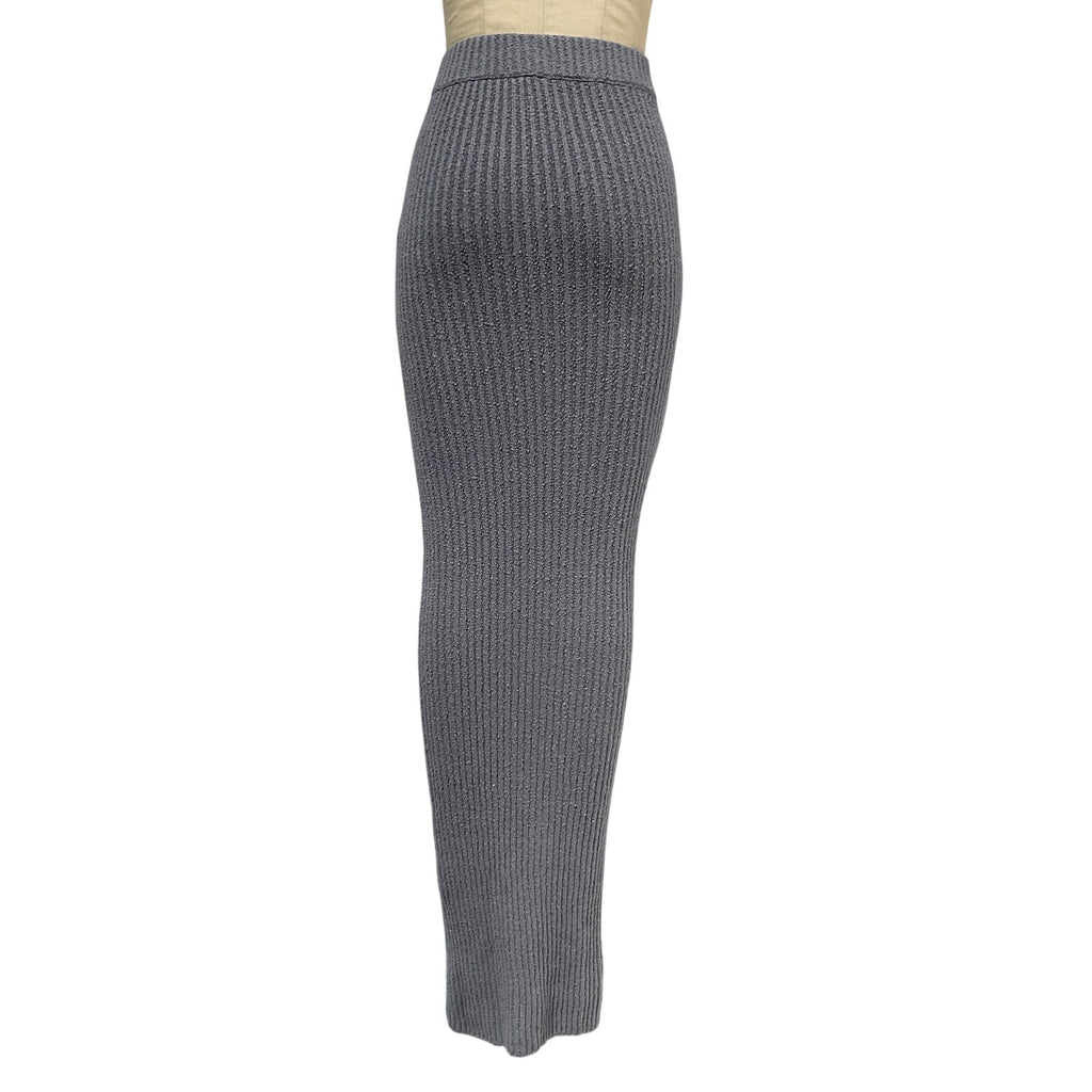 Lpa 'Nara' Grey Cotton Maxi Skirt Size XS