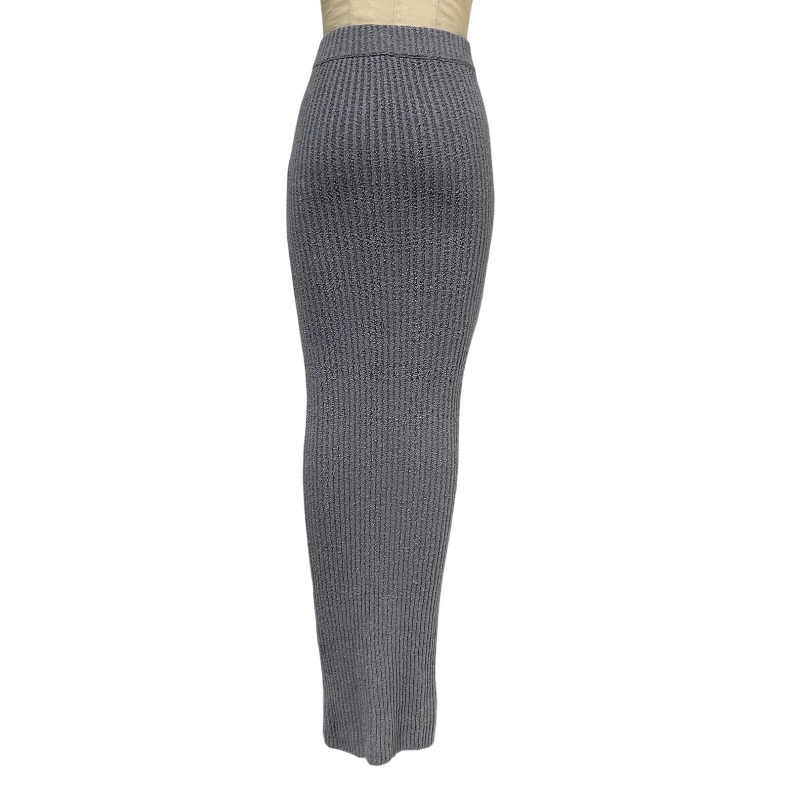 Lpa 'Nara' Grey Cotton Maxi Skirt Size XS