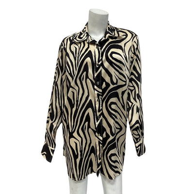 Ronny Kobo Bold Zebra Rico Top Size M