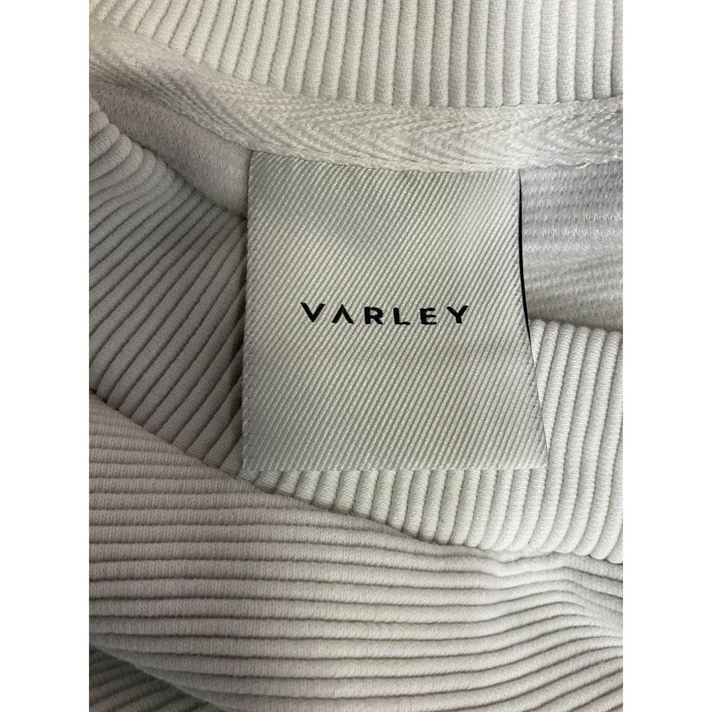 Varley 'Mae' White Longline Sweatshirt Size S