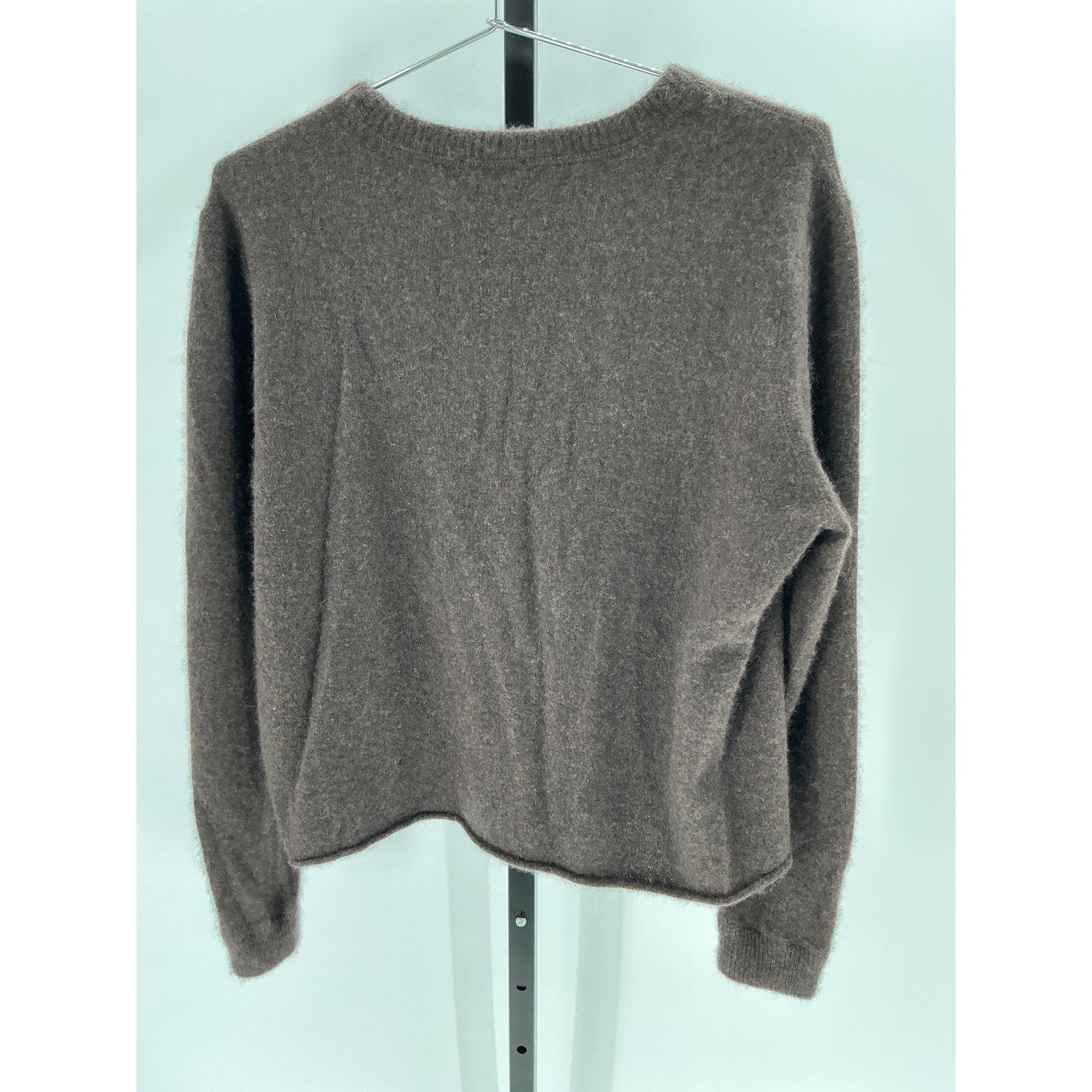Reformation Brown Cashmere Boyfriend Sweater Size M