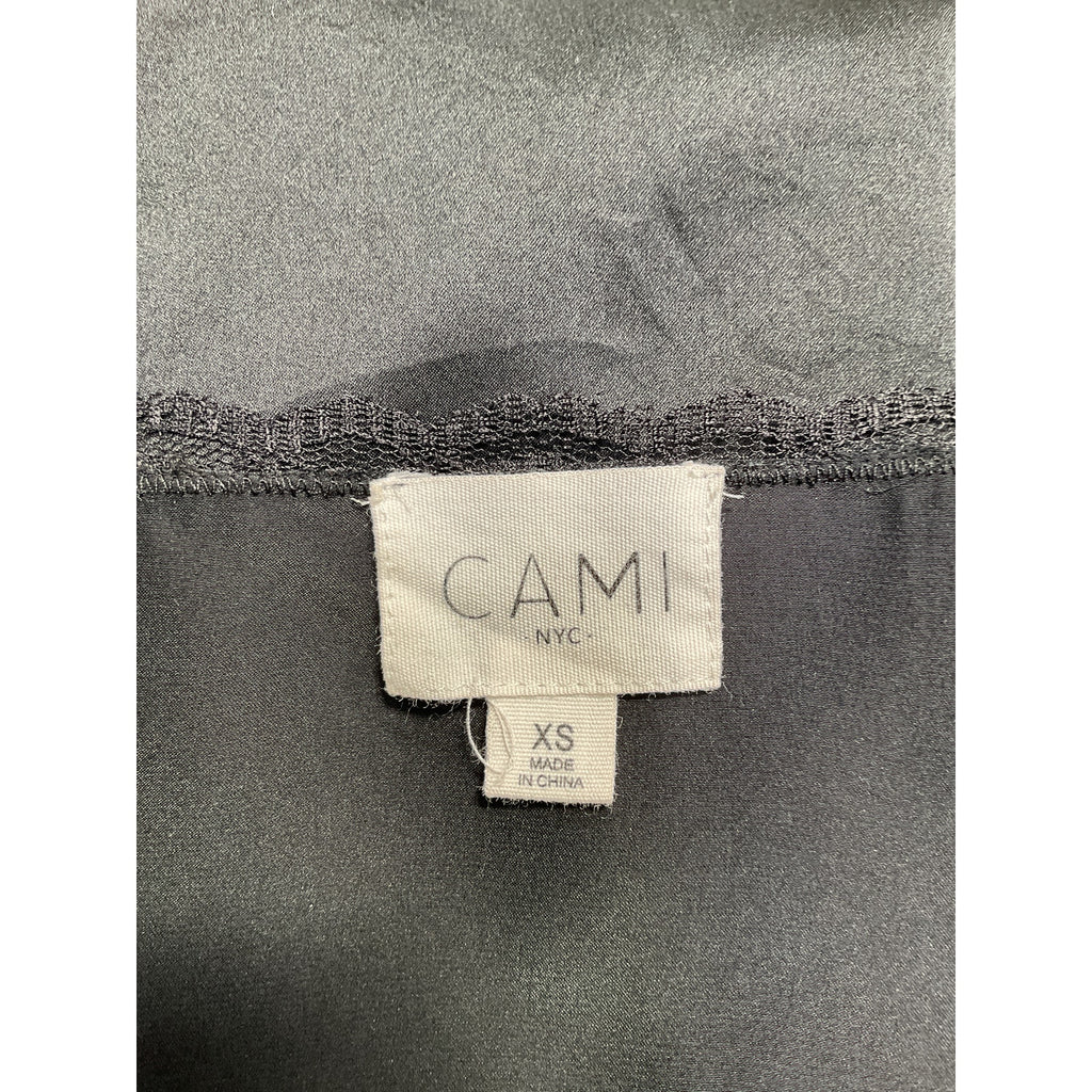 Cami Nyc 'Fancesca' Black Silk Cami Top Size XS