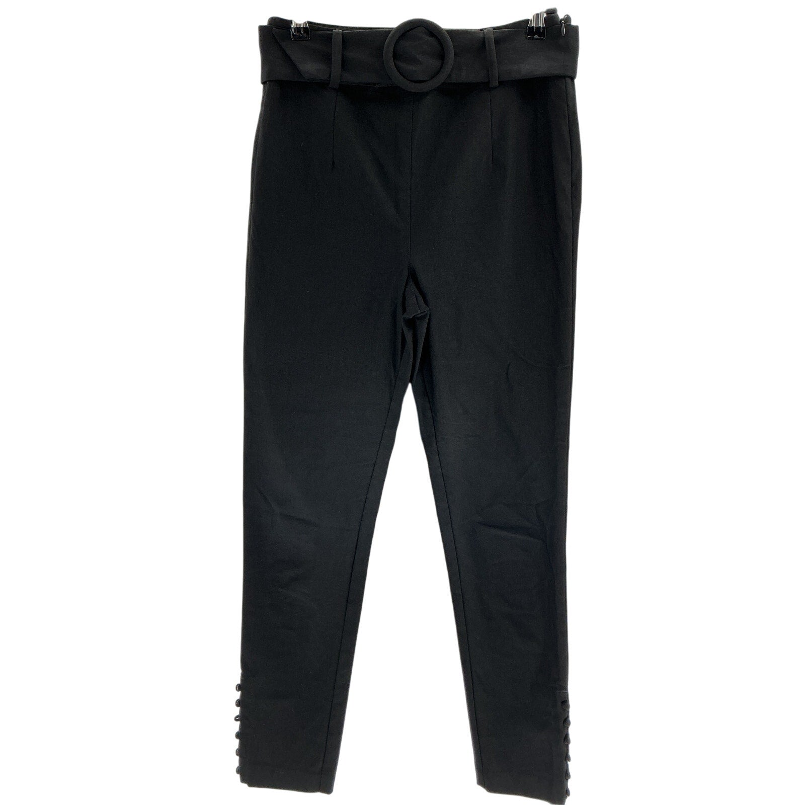L'Academie 'The Ludovica' Black Rayon Pant Size M
