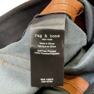 Rag & Bone Faux Leather Tan Nina Pants Size XS