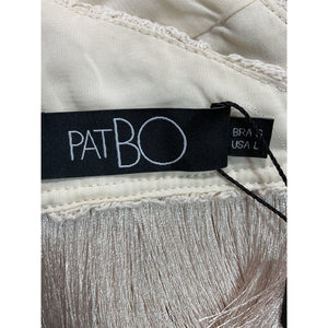 Patbo Fringed Wheat Cami Top Size L NWT