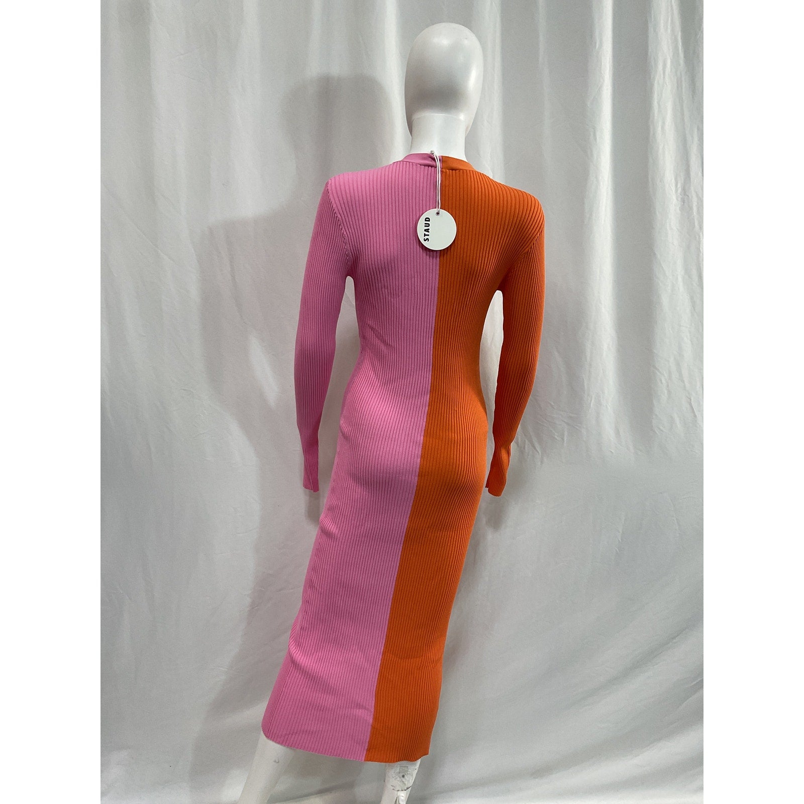 Staud Mini Milton Red Dress Size S - NWT