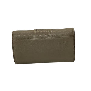 See By Chloé Pebbled Motty Grey Hana Wallet On Chain