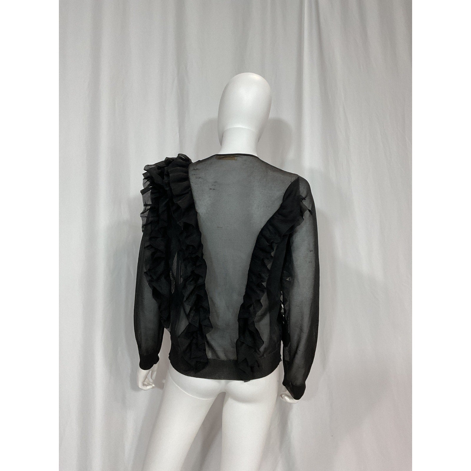 Ulla Johnson 'Theodora' Black Pullover Sweater Size M