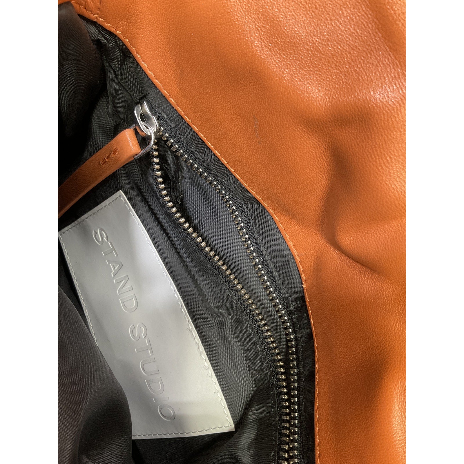 Stand Studio 'Brynn' Brown Quilted Leather Shoulder Bag