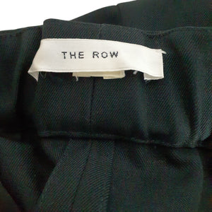 The Row Pleated Black Roan Size Large Pants