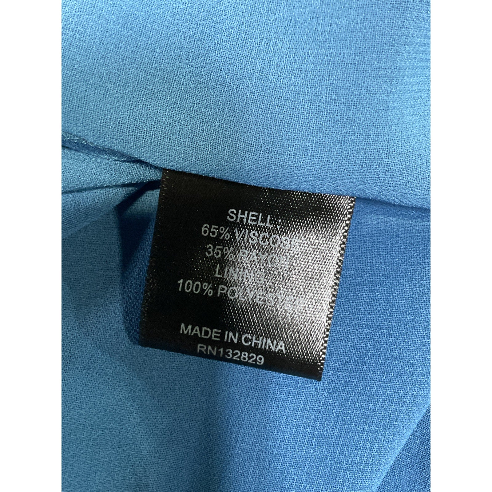 House Of Harlow 1960 x Revolve 'Veronika' Blue Satin Jacquard Maxi Gown Size M