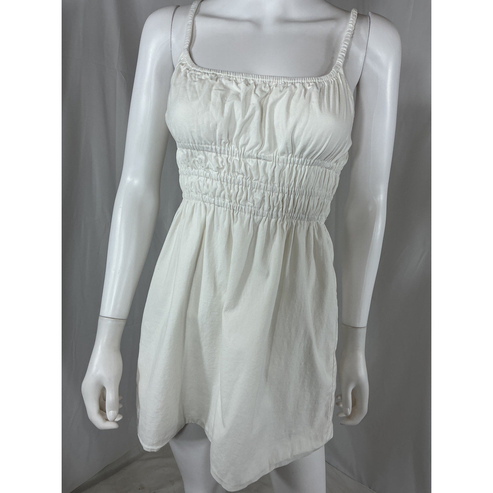 Reformation 'Kathleen' White Cotton Dress Size XS