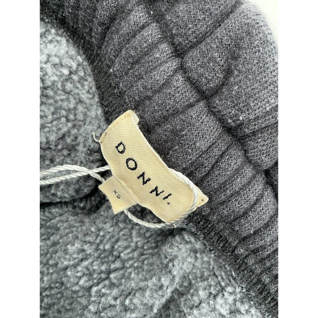 Donni. Vintage Fleece Grey Poly Gem Sweatpant Size XS