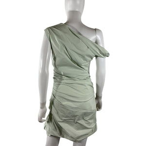 L'Academie Ruched Green Triomphe Dress Size S