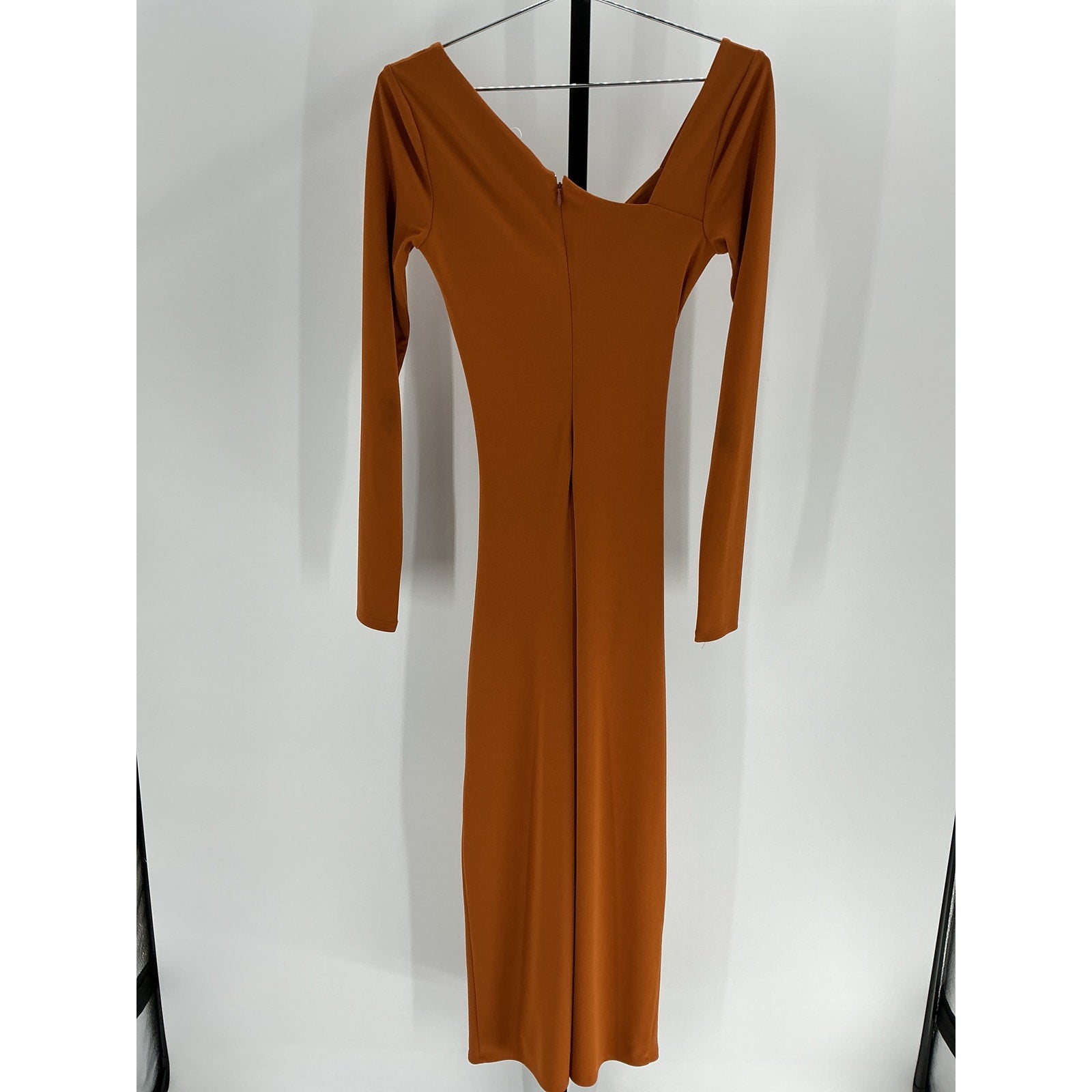 Nicholas 'Shayla' Orange Polyester Dress Size 4