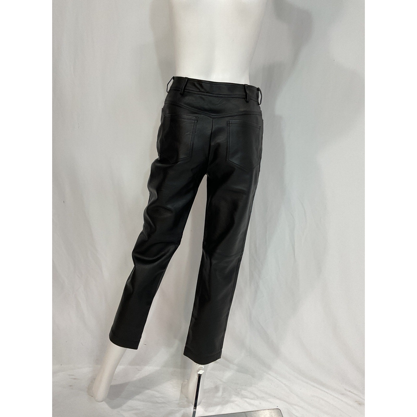 Stella Mccartney 'Hailey' Black Cropped Pants / Trousers Size 36