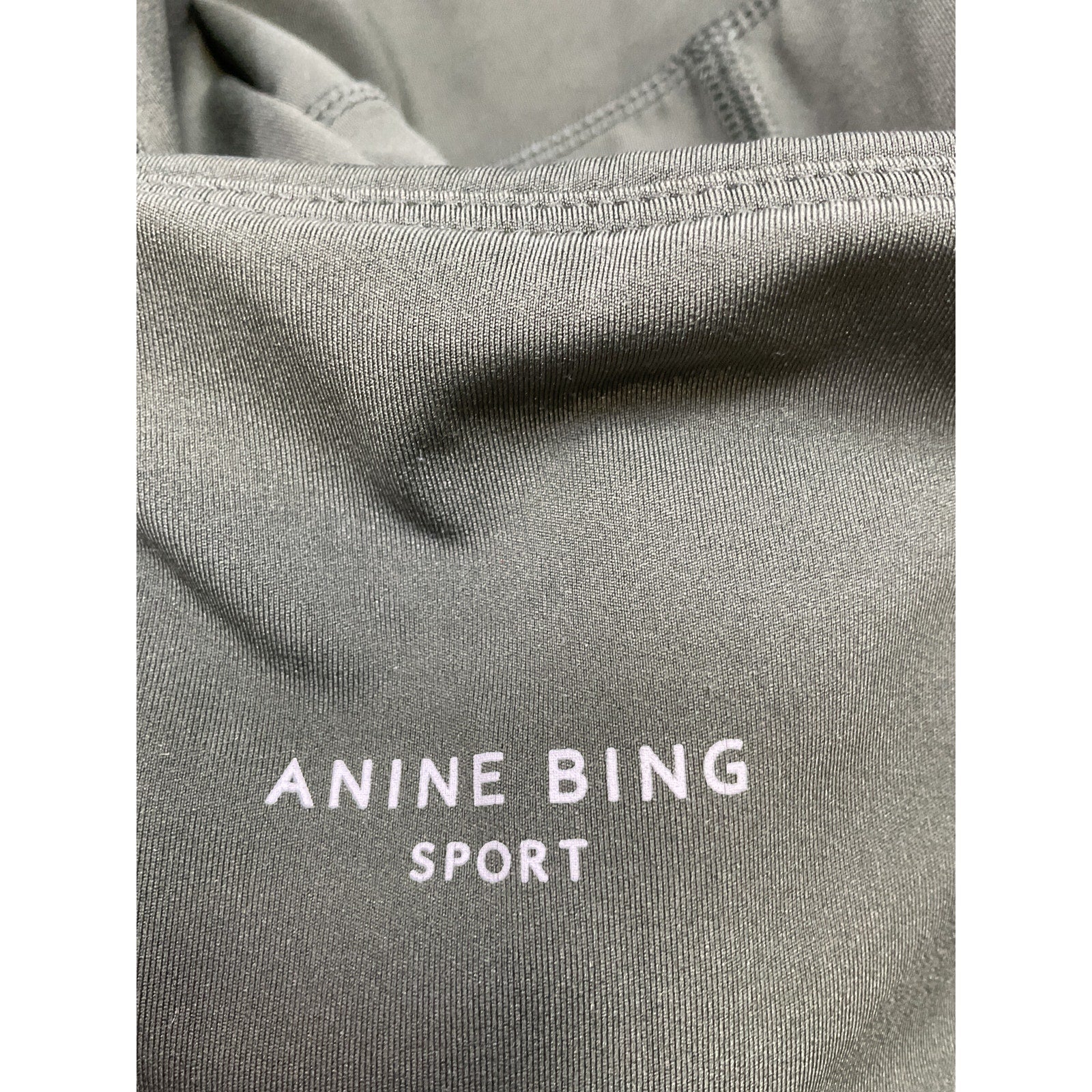 Anine Bing Sport Green Polyamide Bran Legging Size S