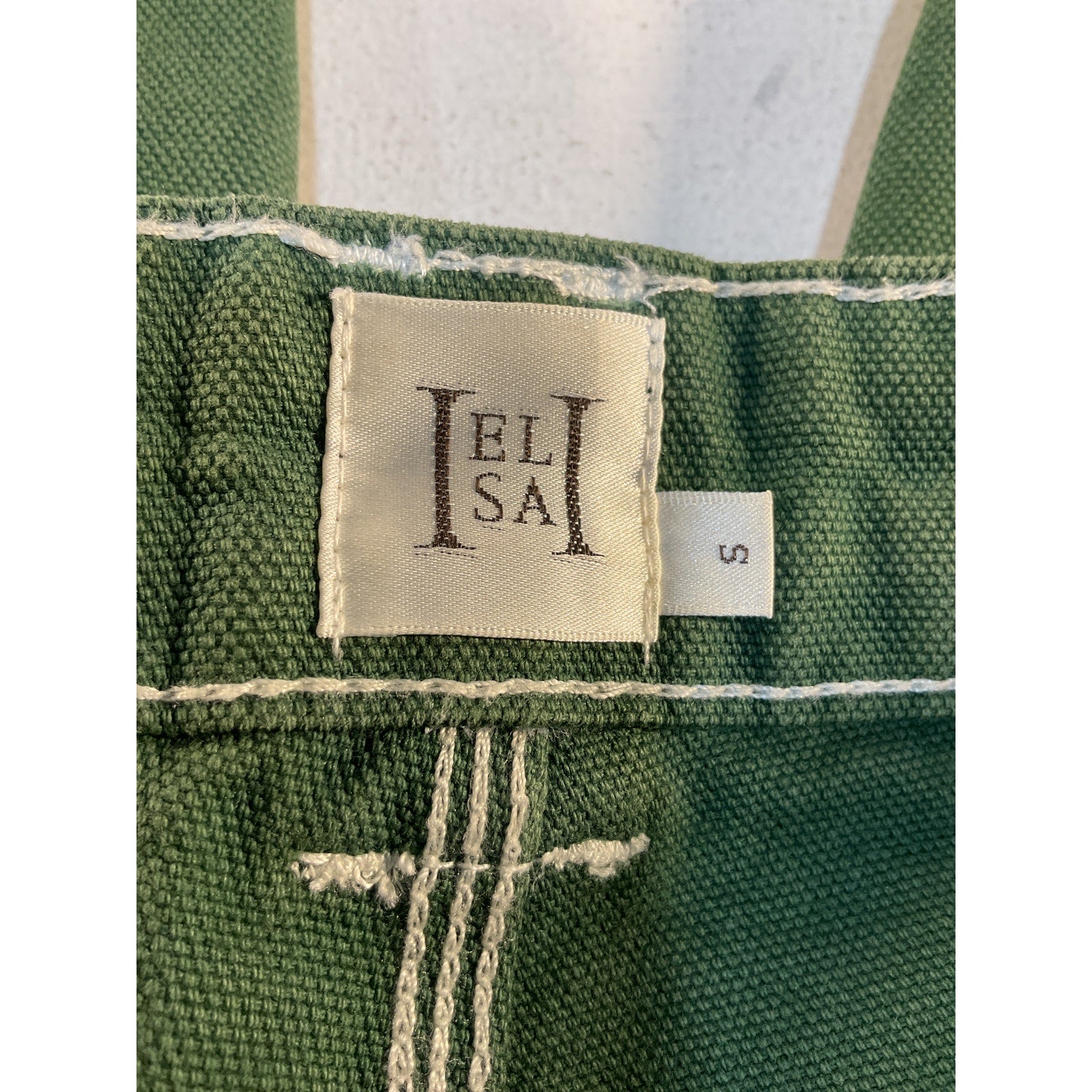 Helsa 'Wide' Green Cargo Workwear Pants Size S
