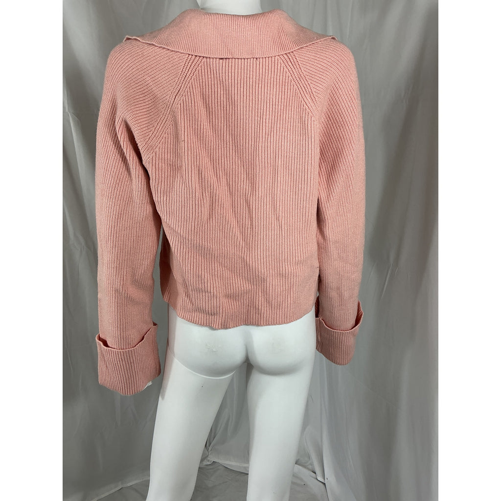 L'Academie 'Harvey' Pink Rayon Pullover Size S