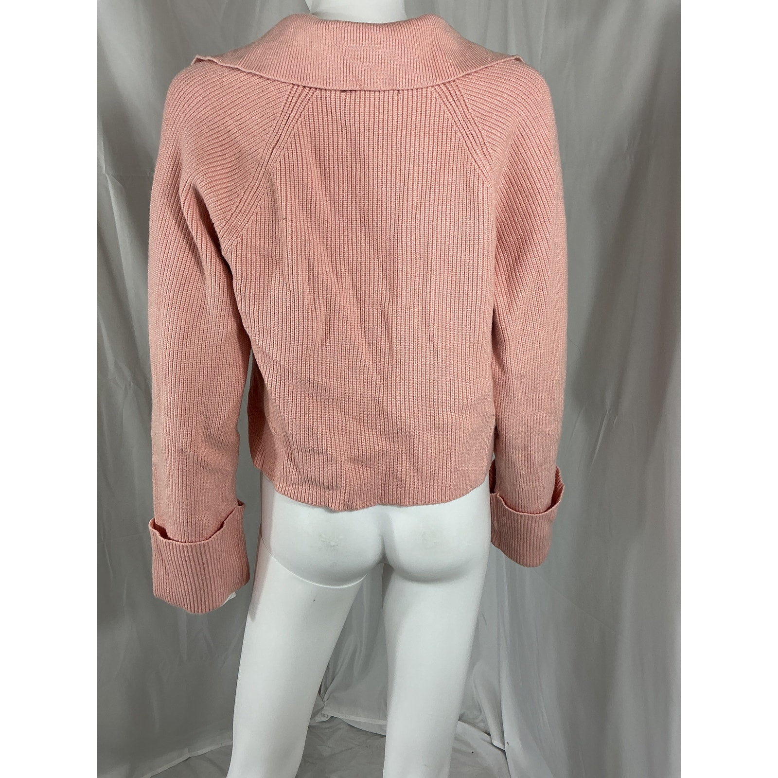 L'Academie 'Harvey' Pink Rayon Pullover Size S