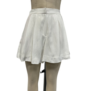 Maje Flowing Cream Viscose Shorts Size 36