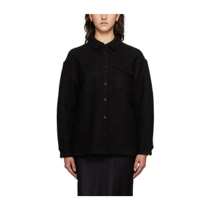 Anine Bing Textured Black Sloan Jacket Size XS