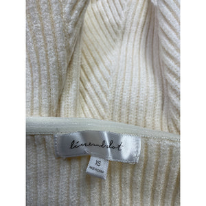Line & Dot 'Saffy' White Viscose Top Size XS