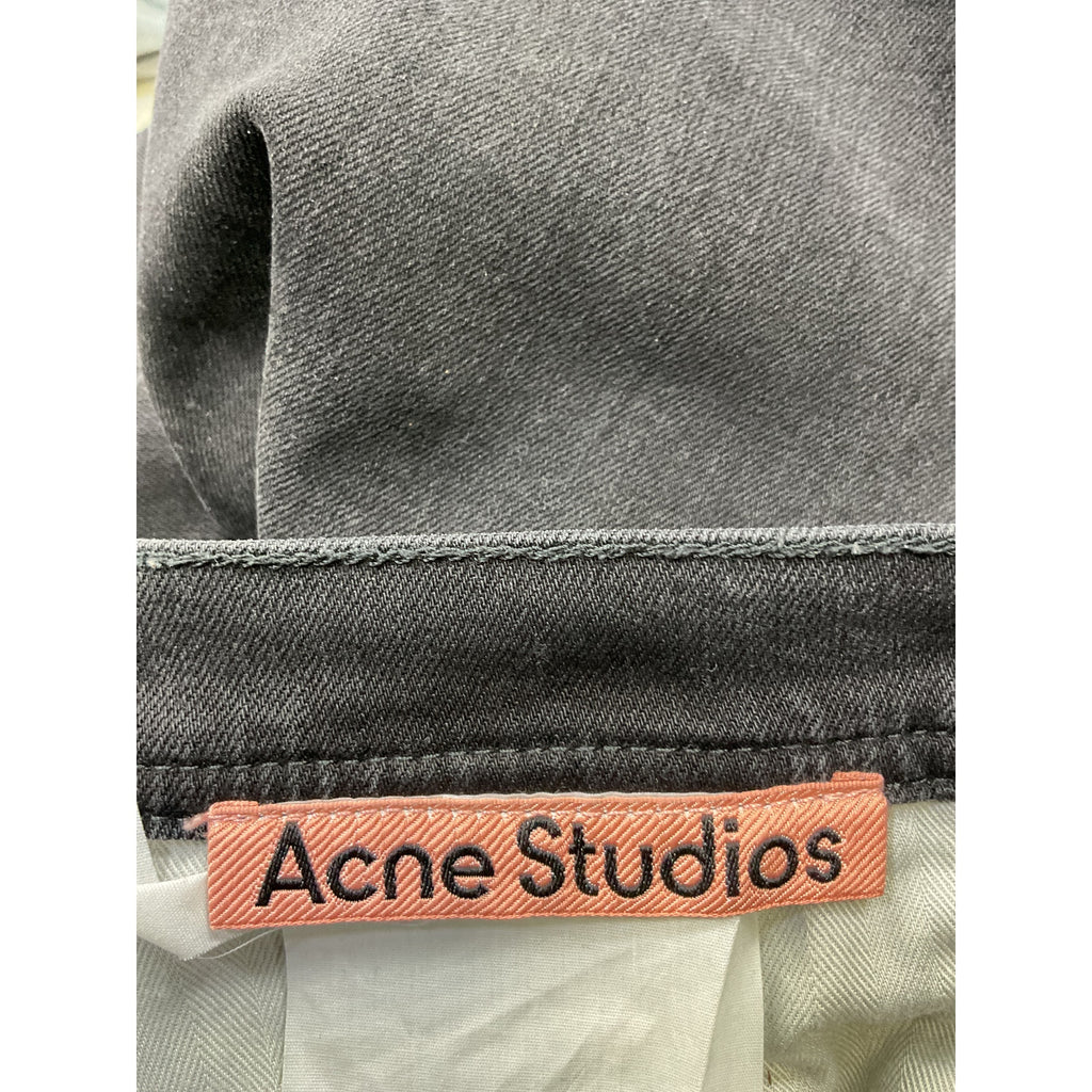 Acne Studios 'River' Black Cotton Denim Jean Size 31 X 30