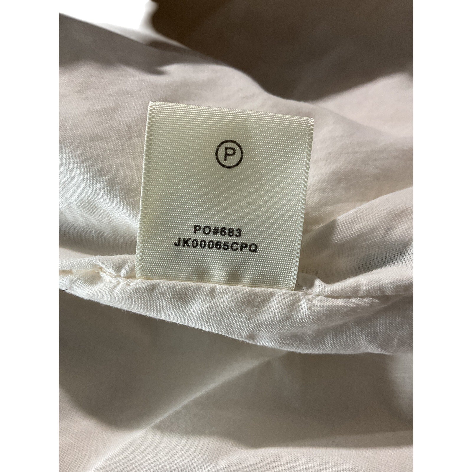 Rhode 'Emil' White Cotton Jacket Size S