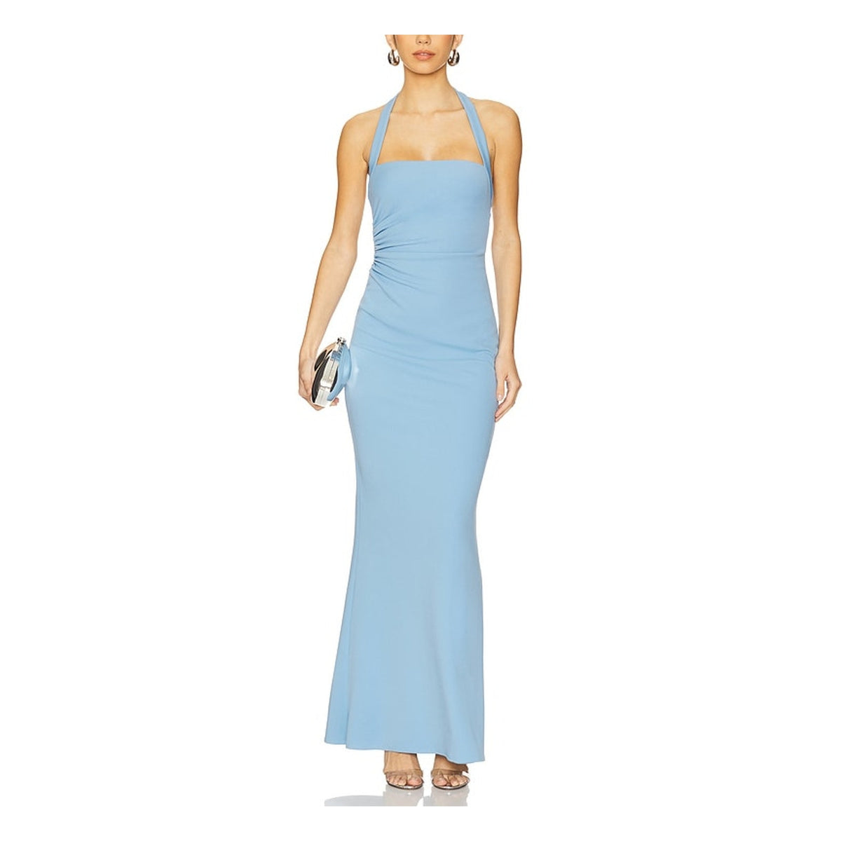 Katie May 'Piper' Blue Polyester Gown Size S