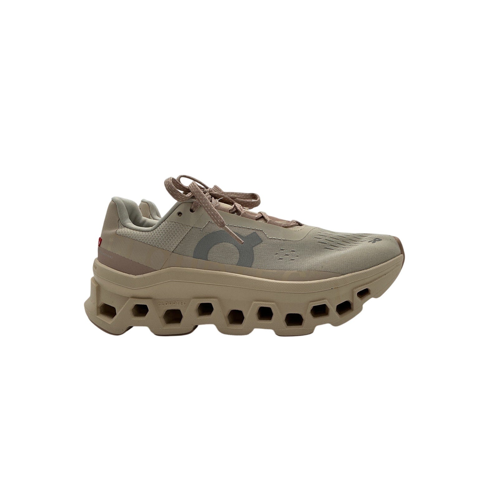 On 'Cloudmonster' Beige Rubber Sneakers Size 7