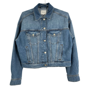 Reformation Lived In Blue Rhodes Denim Jacket Size S