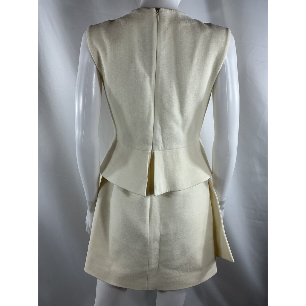 Alexis 'Mckenna' White Wool Mini Dress Size S - NWT
